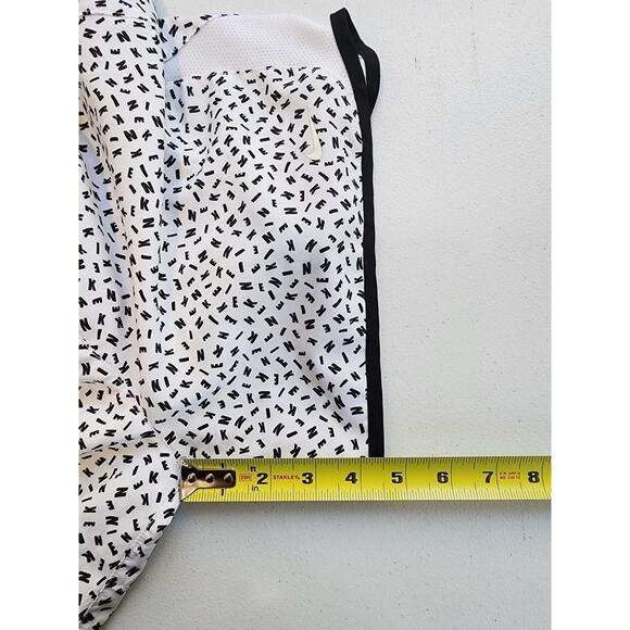 Nike Dri-FIT Athletic Running Shorts Teens XL White Black Print Liner - Picture 13 of 16